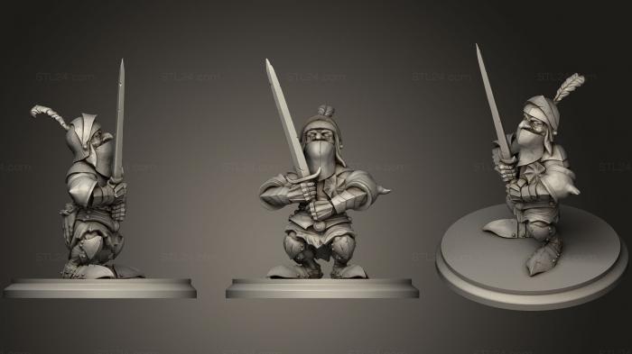 Figurines simple (Vicious Midget, STKPR_1348) 3D models for cnc